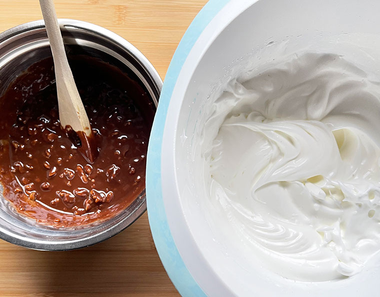 Kakaowa babka z białek jaj