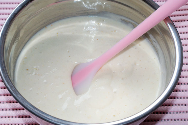 Mandarynkowe ciasto białkowe