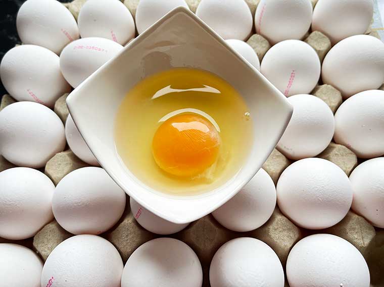 Serniki z migdałami w Blutorangen