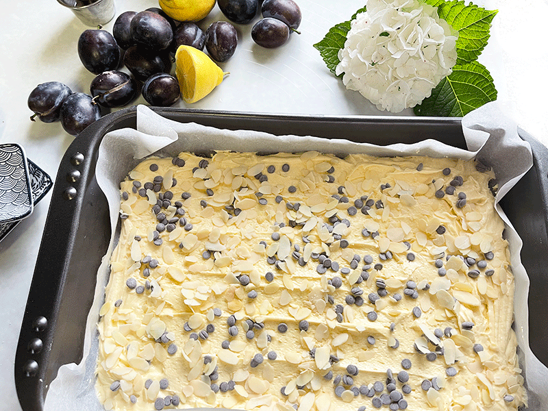 wiedeńskie ciasto ze śliwkami 