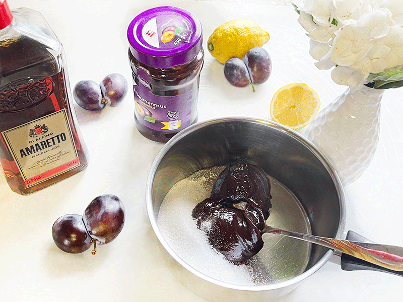 wiedeńskie ciasto ze śliwkami 