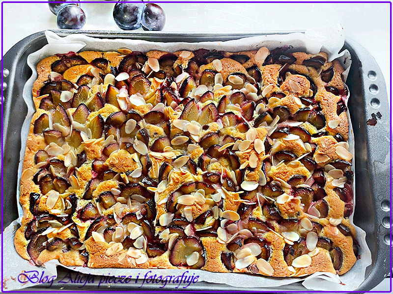 wiedeńskie ciasto ze śliwkami 