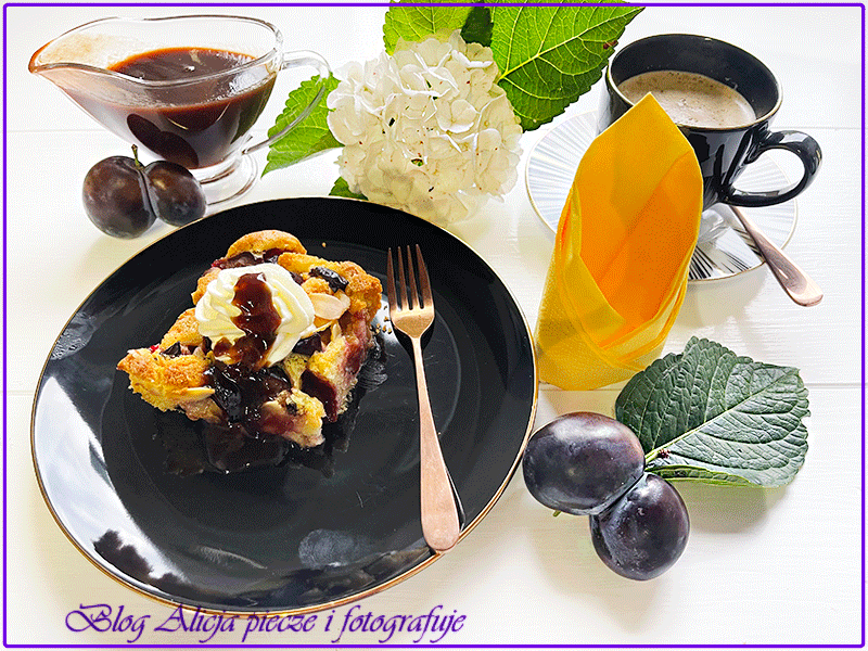 wiedeńskie ciasto ze śliwkami 