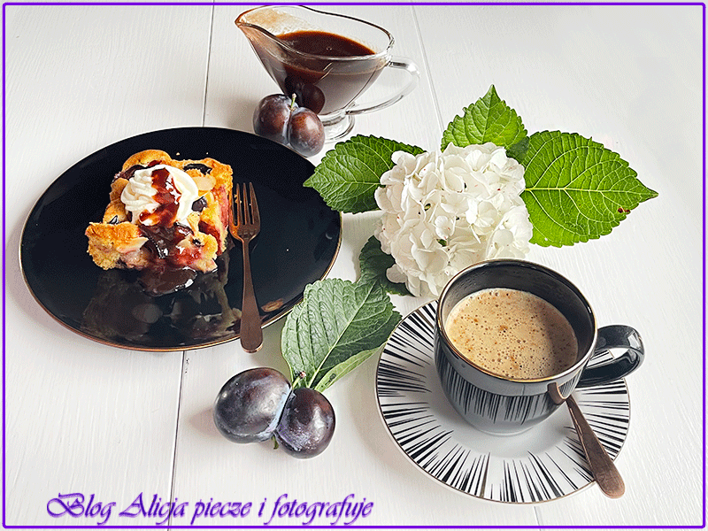 wiedeńskie ciasto ze śliwkami 