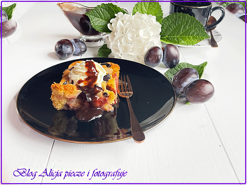 wiedeńskie ciasto ze śliwkami 