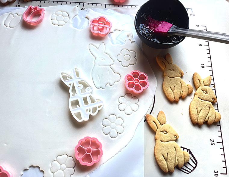 Wielkanocne ciasteczka i zajączki 