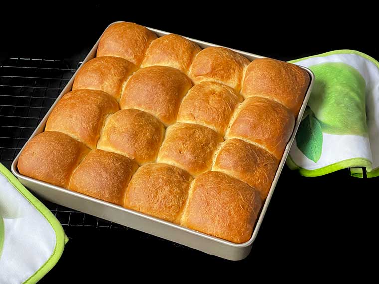 Heidelbeer-Buchteln - czyli bułeczki jagodowe