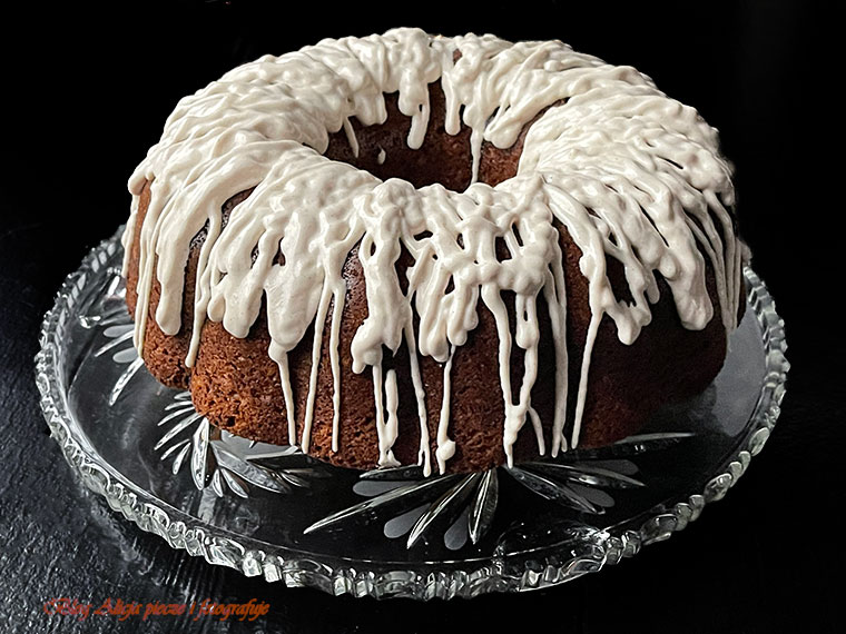 Babka z Hokkaido i polewą serową