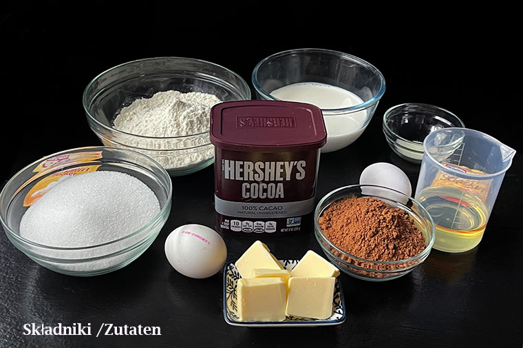 Tort mocno czekoladowy urodzinowy