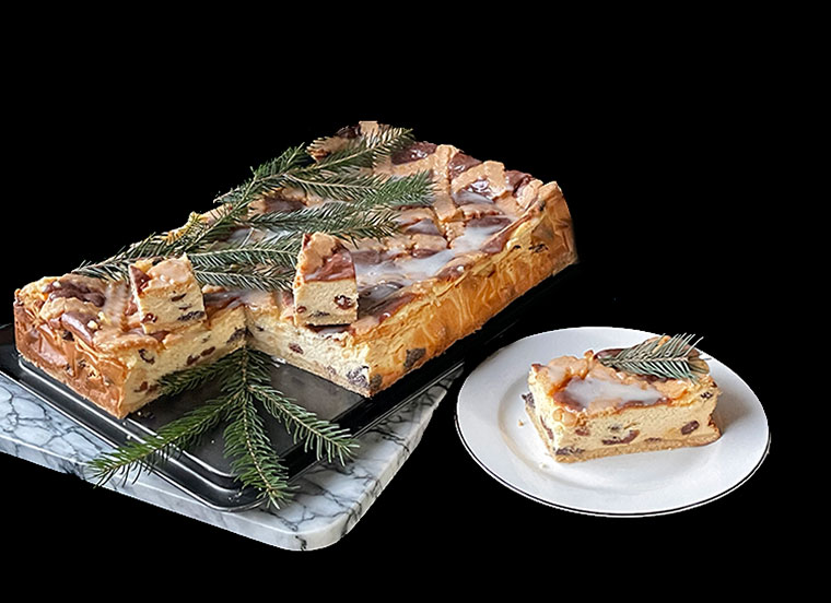 Sernik z tradycyjną kratką