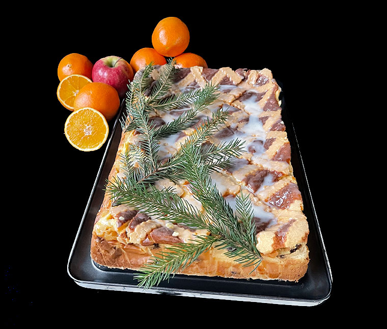 Sernik z tradycyjną kratką