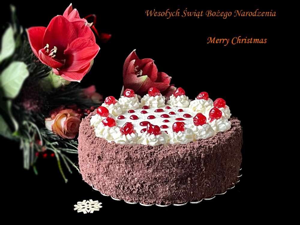 Tort na Boże Narodzenie