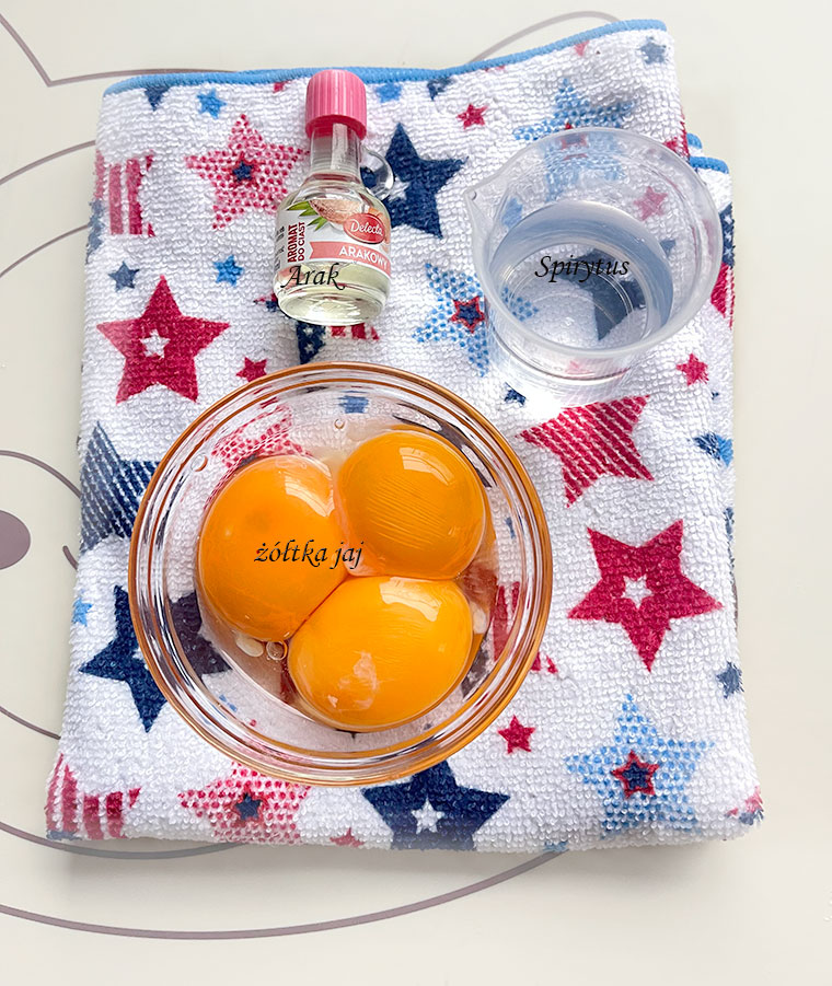 składniki pączków