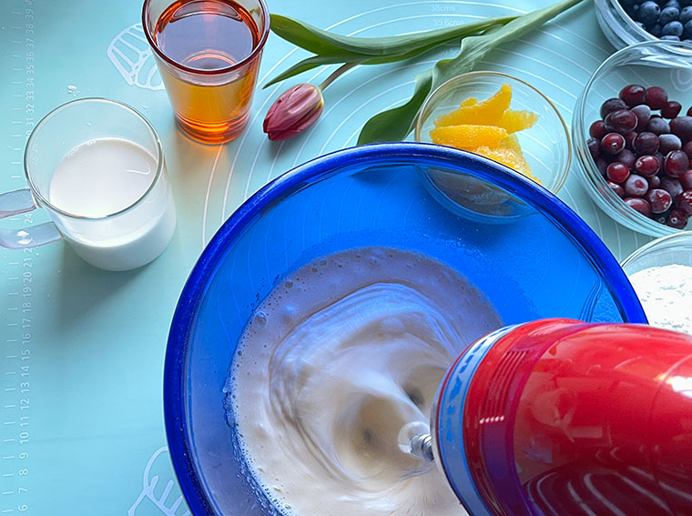 Ciasto owocowe z serkami