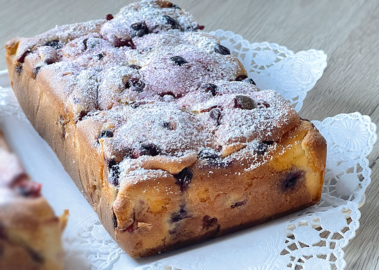 Ciasto owocowe z serkami