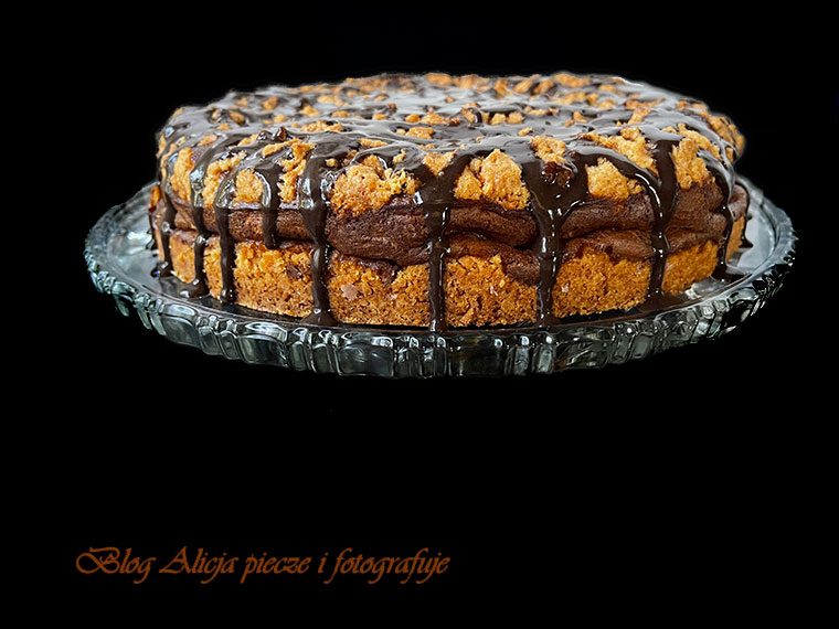 Jabłkowe - Quark ciasto z kruszonką