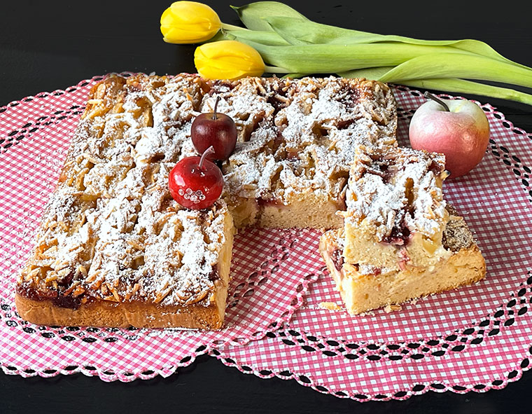 Jabłkowe ciasto kręcone