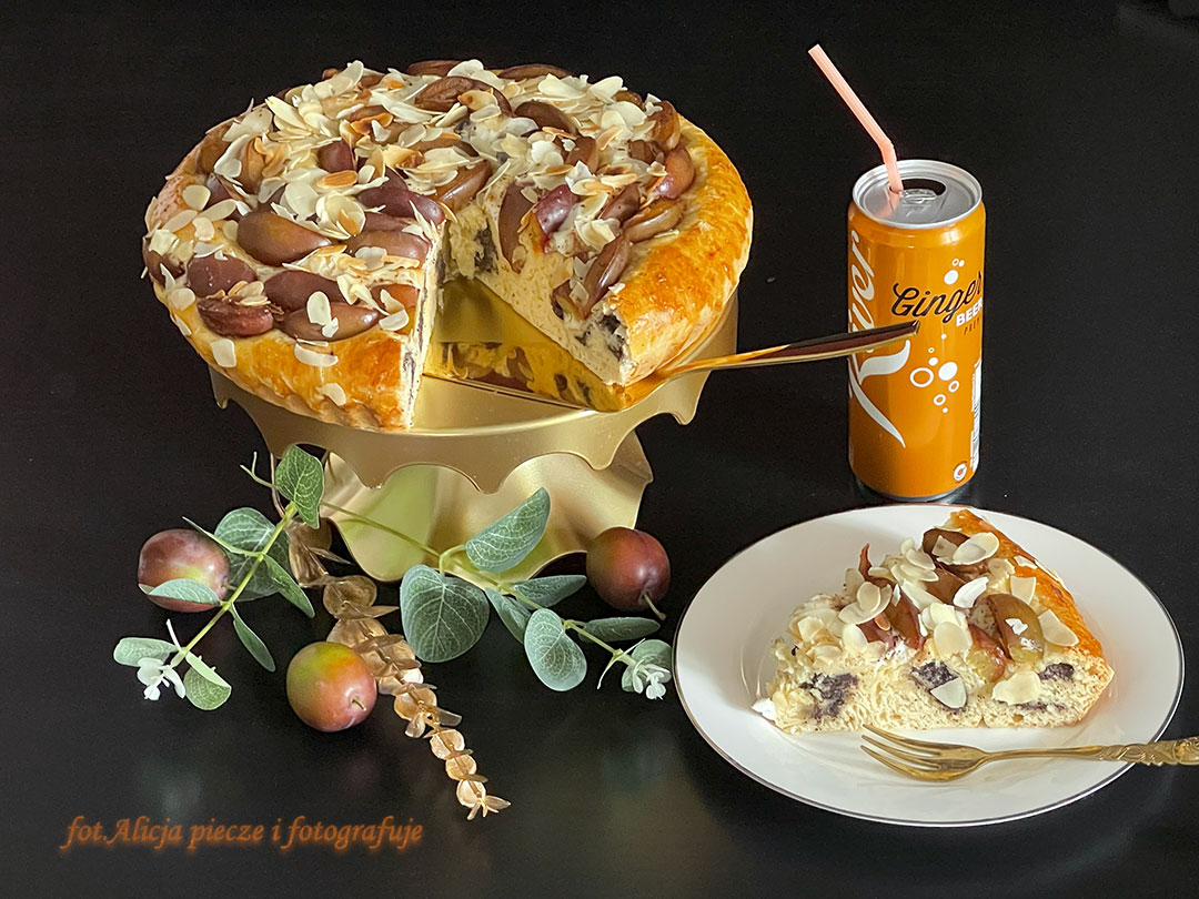 Ślimak makowo – śliwkowy