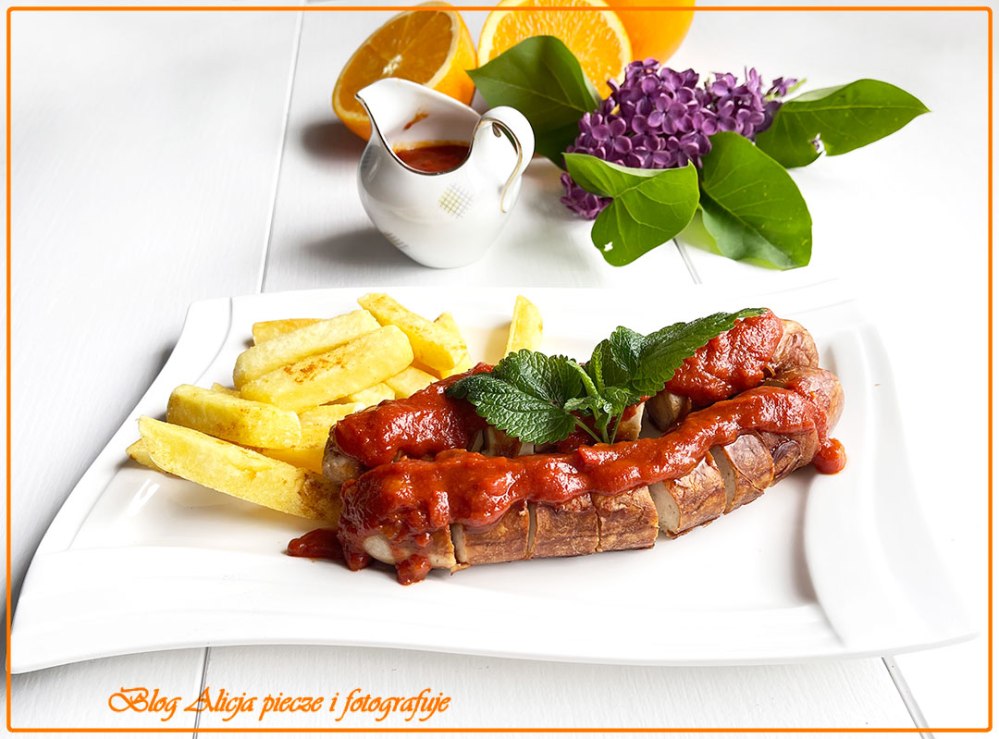 Curry - pomarańczowy sos do kiełbasek i drobiu