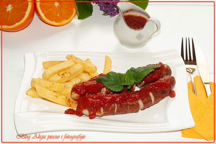 Curry sos z pomarańczami