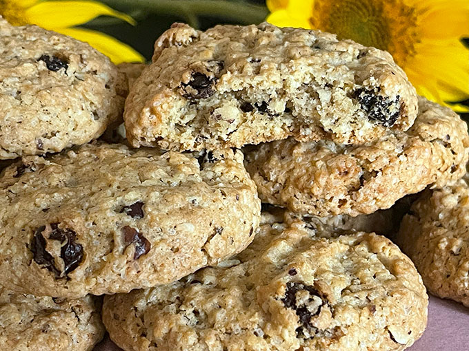 Ciasteczka owsiane z rodzynkami