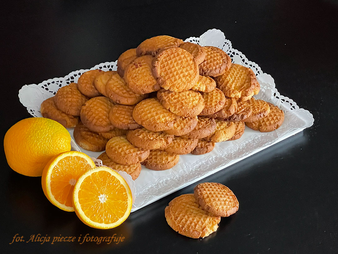 Orzechowe – maślane ciastka
