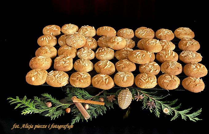 Ciasteczka marcepanowe