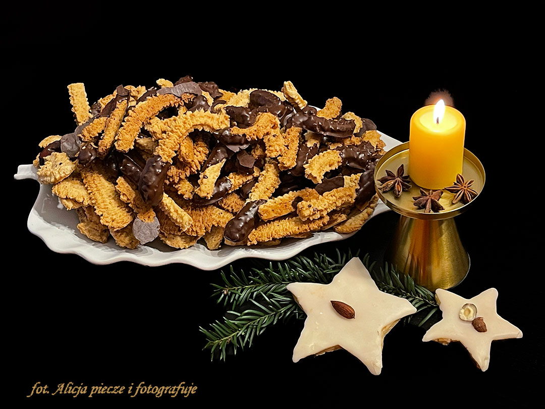 Ciasteczka orzechowe z Glühwein przyprawą