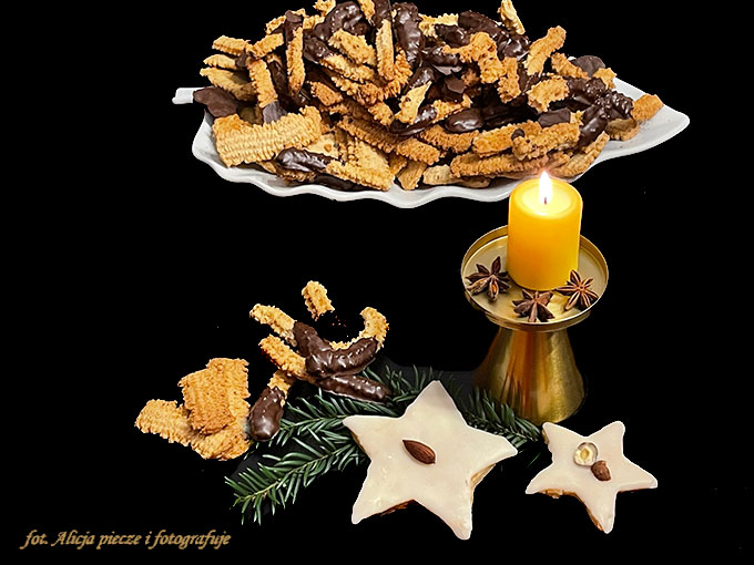 Ciasteczka z Glühwein przyprawą 