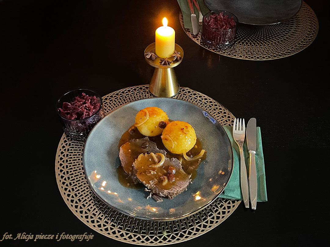 Kwaśna pieczeń – Sauerbraten